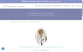 Cile Williamson, MD, MPH, FACOG of Pinehurst
