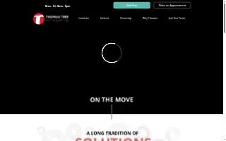 Thomas Tire & Automotive of Pinehurst website