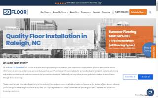 50Floor: Raleigh Carpet, Wood, and Flooring Installation