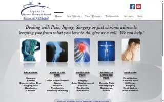 Aquatic Physical Therapy & Beyond, LLC website