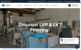 Atlantic Discount Flooring: LVP & LVT website