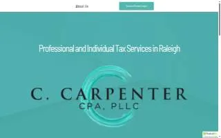 C. Carpenter CPA, PLLC website