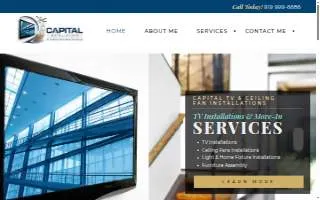 Capital Installations website