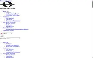 Community Music School of Raleigh website