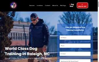 Cornerstone K9 of Raleigh website