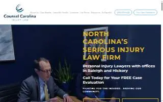 Counsel Carolina of Raleigh website
