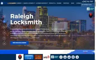 DKNY Locksmith Raleigh website