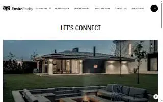 Envite Realty website