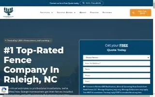 Hawk Fences of Raleigh website