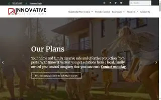 Innovative Pest Solutions of Raleigh website