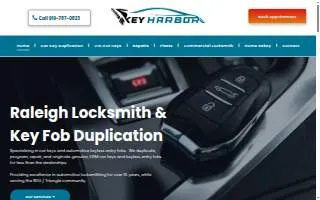Key Harbor - Locksmith Raleigh website