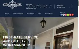 Matrix Painting Inc. website