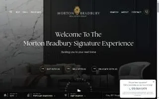 Morton Bradbury Real Estate Group website