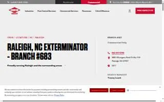 Orkin of Raleigh website