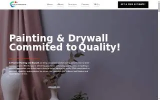 Premier Painting & Drywall Contractors LLC of Raleigh website