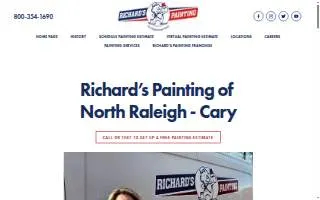 Richard's Painting of North Raleigh website