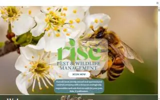 Rise Pest & Wildlife Management of Raleigh website