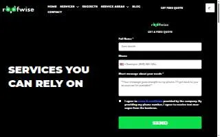 Roofwise website