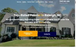 Triangle Pro Painting website