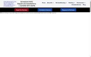 Ultra Air Heating & Cooling website