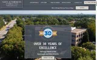 Vann Attorneys, PLLC website