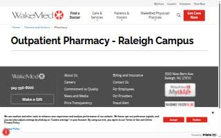 WakeMed Pharmacy - Raleigh Campus
