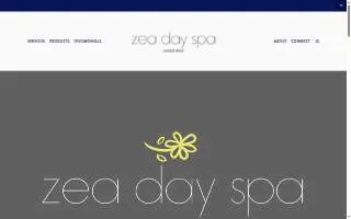 Zea Day Spa website