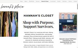 Hannah’s Closet Thrift Store