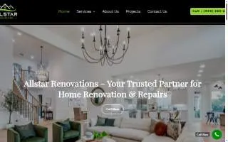 Allstar Renovations website