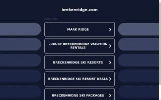 Brekenridge Retirement Center website