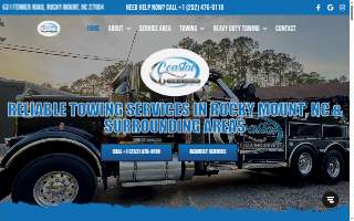 Coastal Towing - Cars, Heavy Duty Tow & Semi Truck Recovery