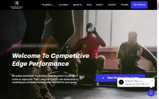 Competitive Edge Performance website