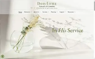 Davis-Little Funerals website