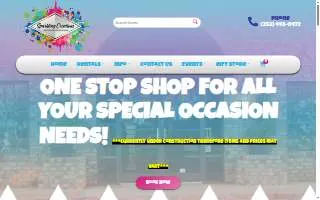 Sparkling Creations website
