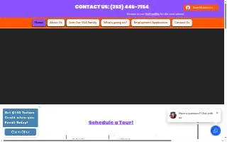 Victory Learning Academy website