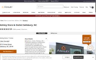 Ashley Store + Outlet of Salisbury