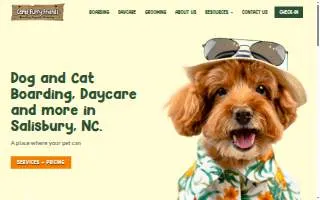 Camp Furry Friends website