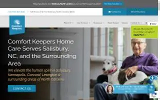 Comfort Keepers Home Care of Salisbury website