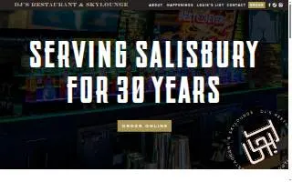DJ's Restaurant website