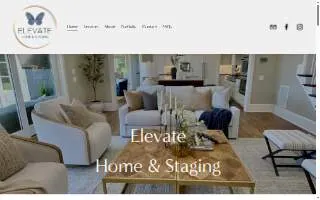 Elevate Home and Staging, LLC of Salisbury website