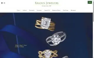 Balous Jewelers website