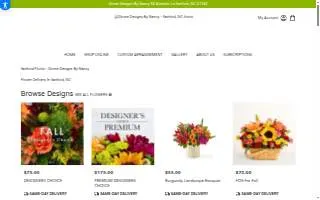 Divine Designs By Nancy website