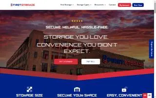 First Storage of Sanford website