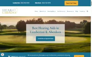 Hear Carolina of Sanford website