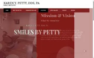 Karen Y. Petty, DDS, PA website