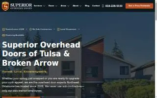 Superior Overhead Doors of Sanford website