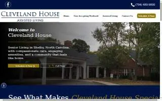 Cleveland House website