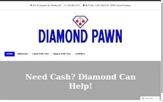 Diamond Pawn of Shelby website