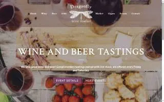 Dragonfly Wine Market website