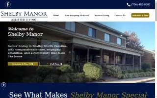 Shelby Manor website